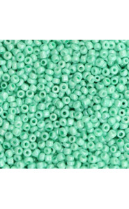 Seed beads 11/0 (2mm) Green ash
